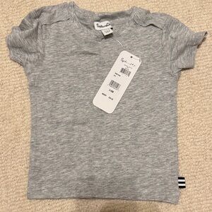 Splendid Light Gray Tee